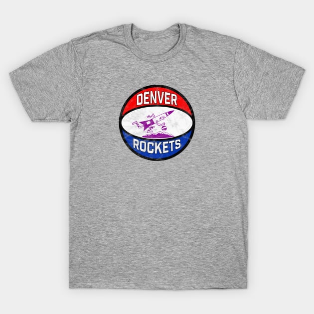 Retro Denver Rockets vintage design